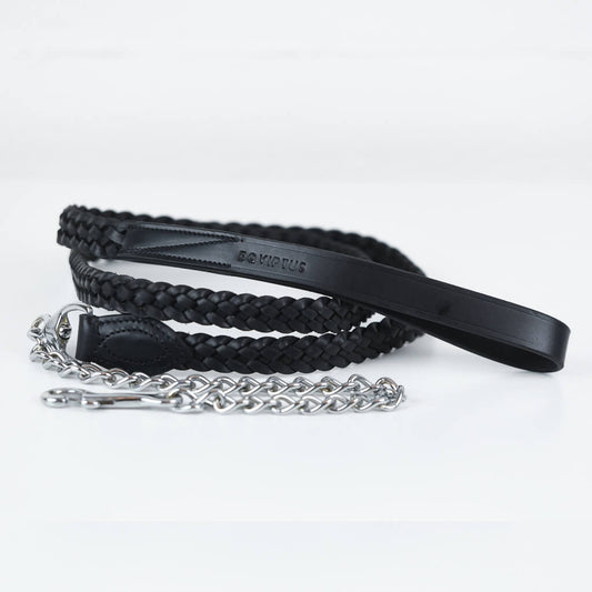 Lead Rope Optimus Braid – Black Silver