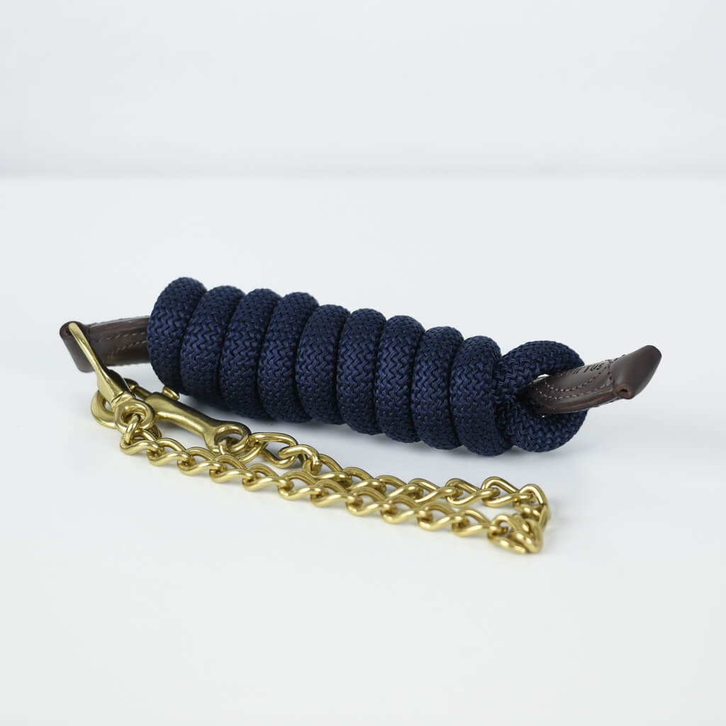 Grimskaft Mollis Chain – Dark Brown Navy Brass