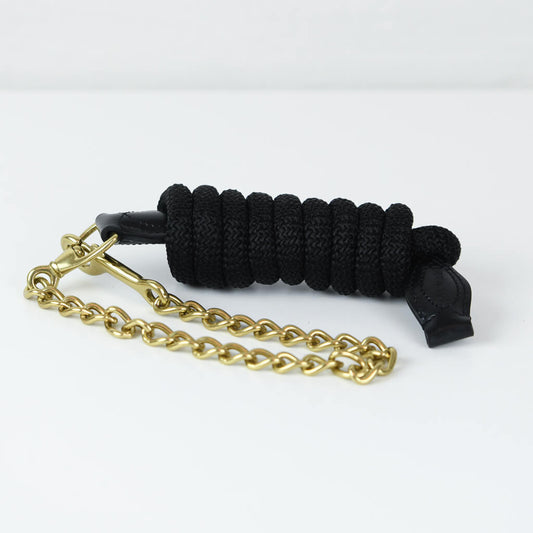 Lead Rope Mollis Chain – Black Brass