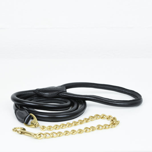 Lead Rope Lentus Chain - Black Brass/Silver